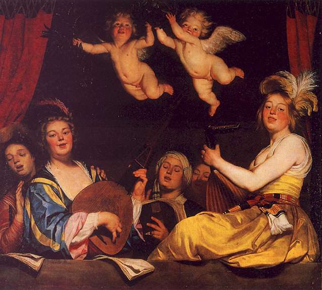 Gerrit van Honthorst The Concert